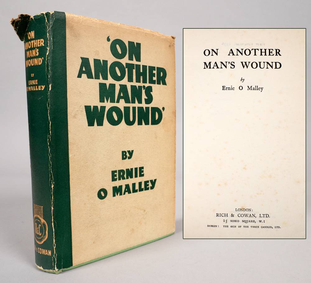 O'Malley, Ernie. On Another Man's Wound, first edition. at Whyte's Auctions