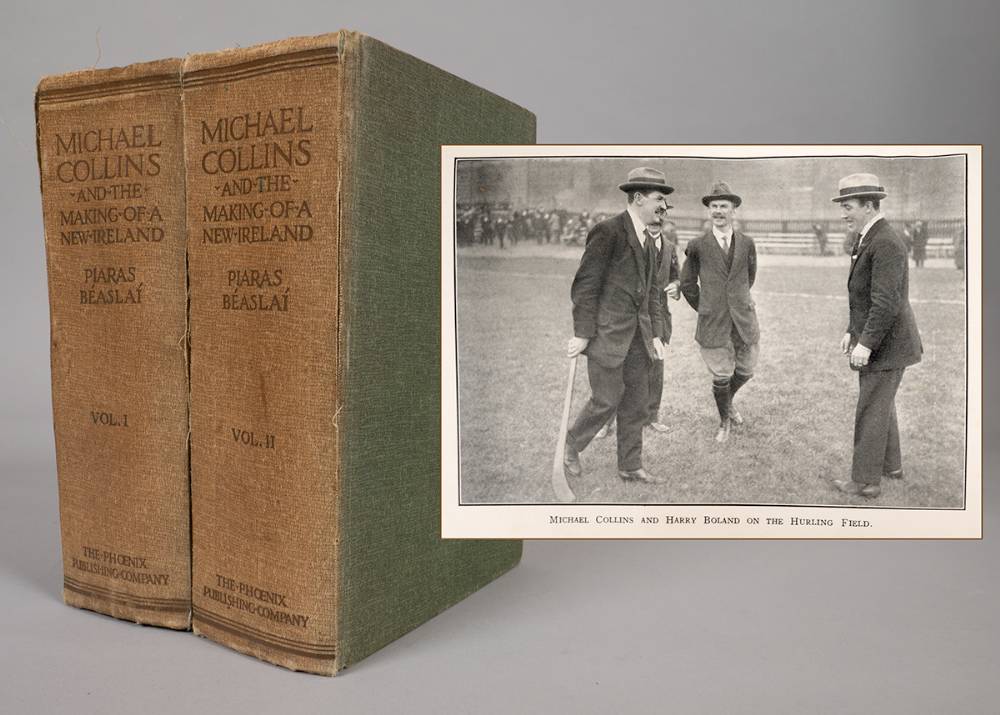 Michael Collins And The Making Of A New Ireland by Piaras Basla. at Whyte's Auctions