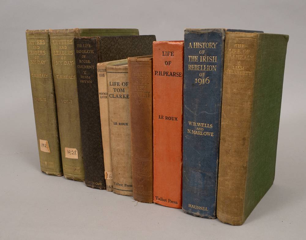 1916-21. A collection of books on the Rising and War of Independence and related subjects (11) at Whyte's Auctions