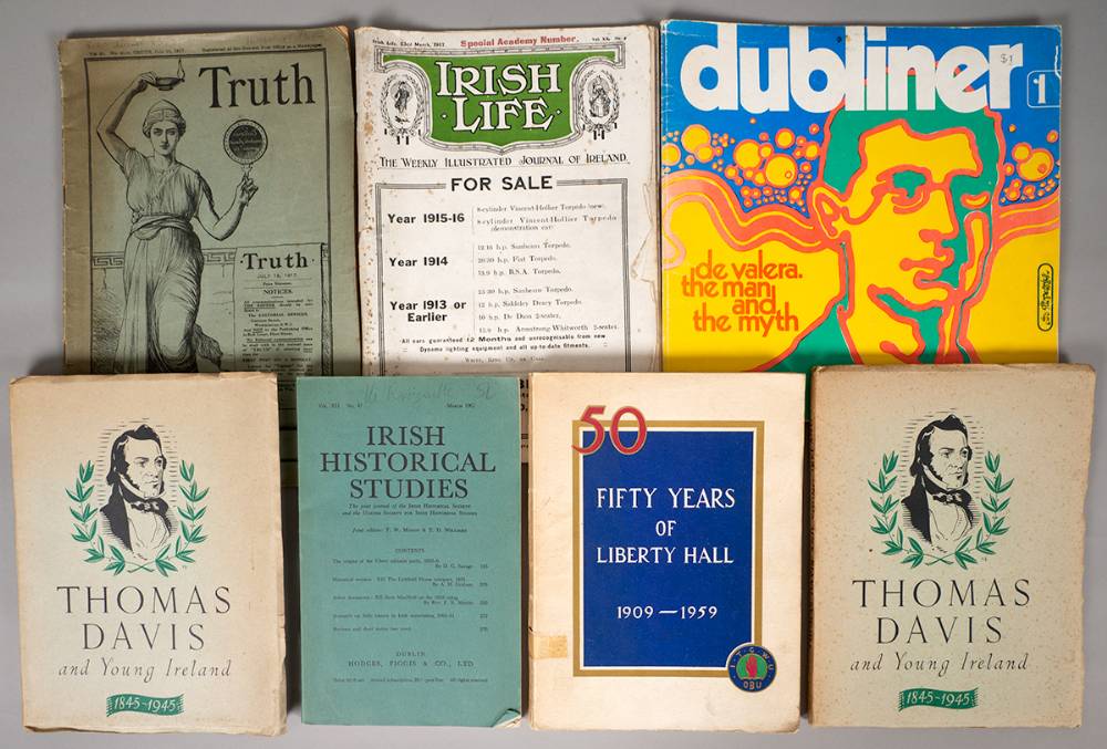 1945 Thomas Davis And Young Ireland Centenary (2), 1959 50 Years of Liberty Hall illustrated publications, with others. (7) at Whyte's Auctions
