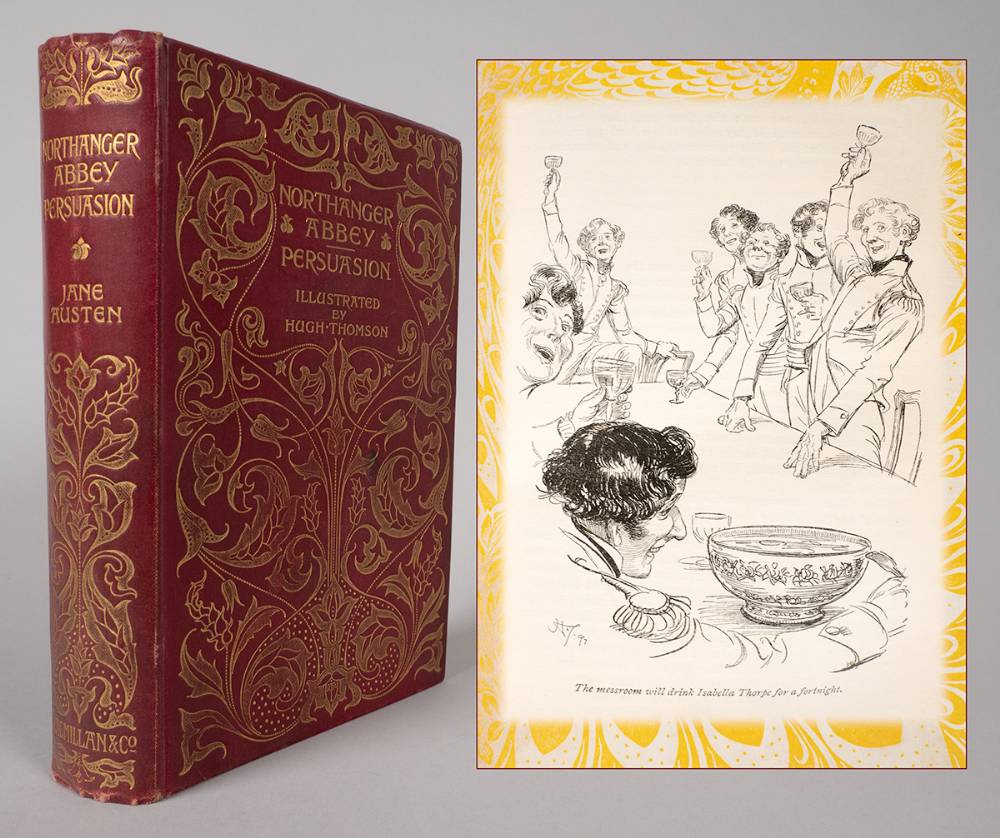 Austen, Jane. Northanger Abbey and Persuasion. Illustrated by Hugh Thomson. at Whyte's Auctions