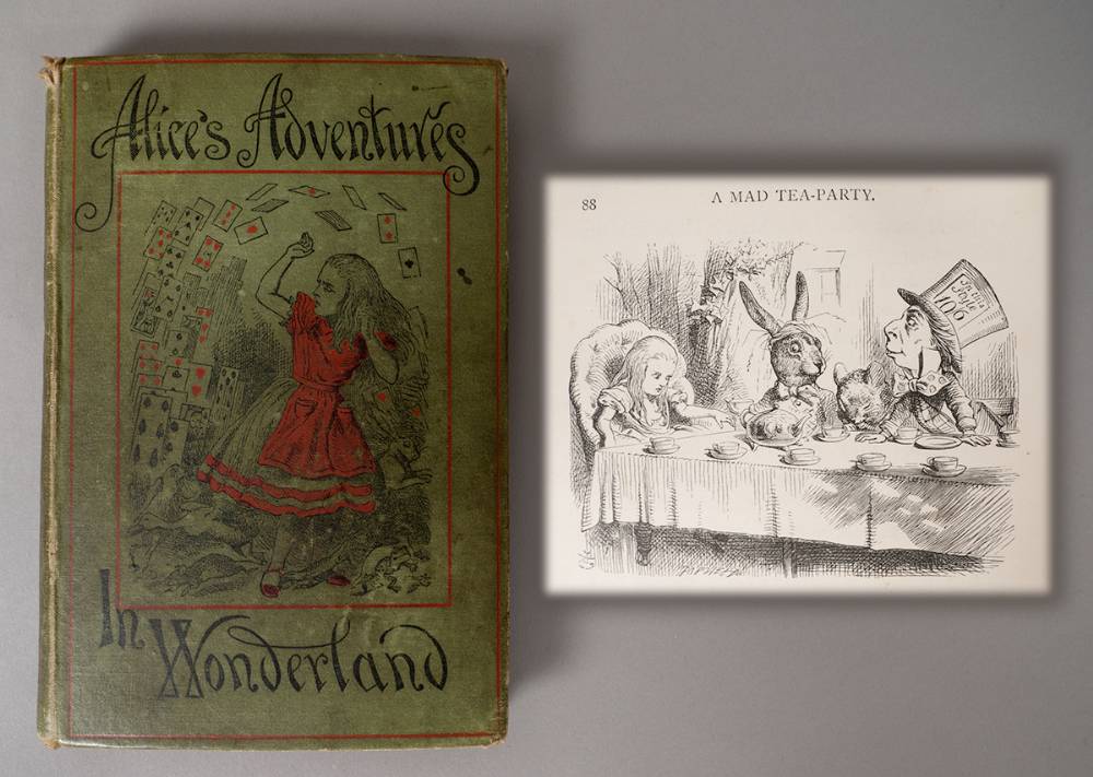 Carroll, Lewis. Alice's Adventures In Wonderland. Illustrated by John Tenniel. at Whyte's Auctions