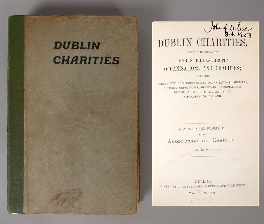 1902. Dublin Charities. Handbook of Dublin Philanthropic Organisations And Charities. at Whyte's Auctions