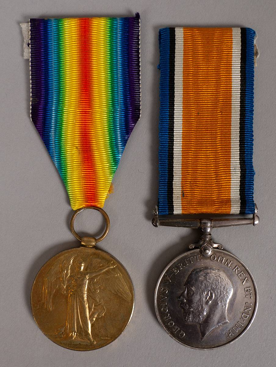 1914-18 War Medal and Victory Medal. at Whyte's Auctions