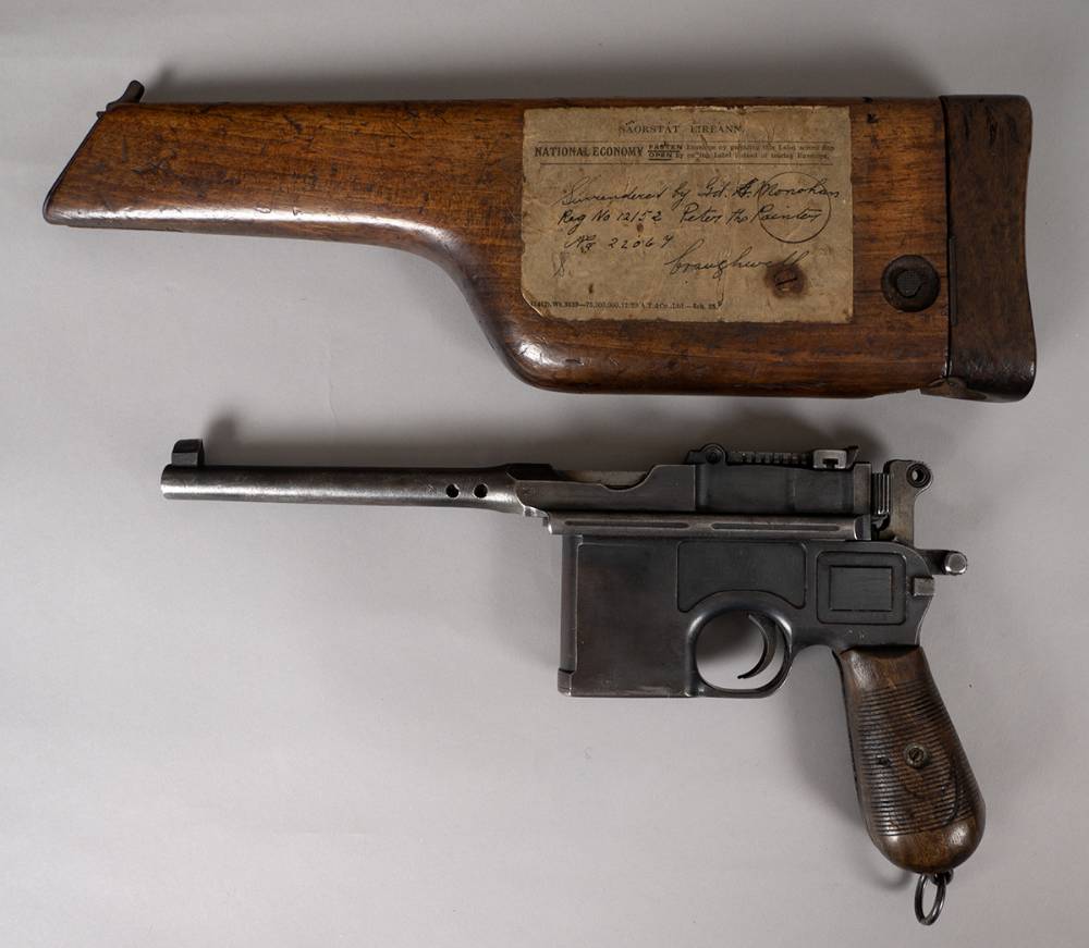 1919-21. War of Independence. A Mauser 'Peter The Painter' pistol. at Whyte's Auctions