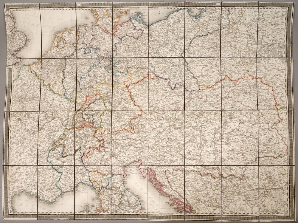 1800-1821. Maps of Germany, Italy and France. at Whyte's Auctions