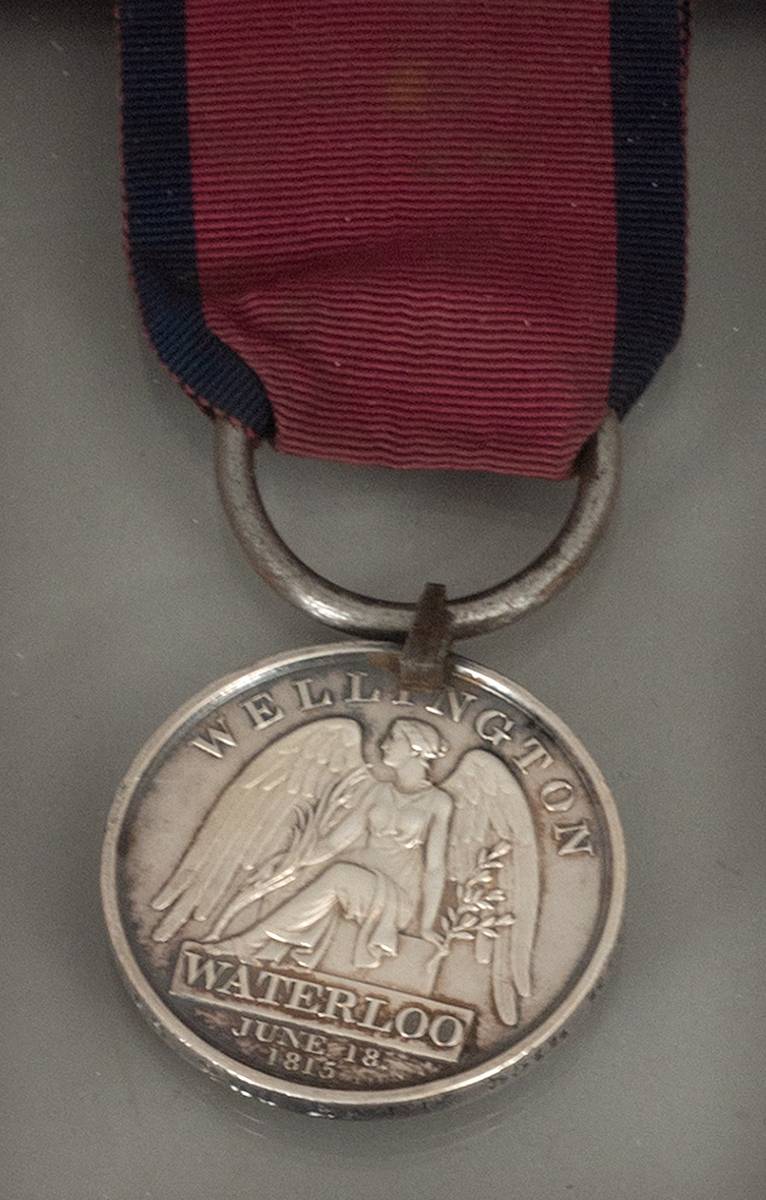 1815 Battle of Waterloo Medal to Private George Wendus, 35th Regiment of Foot. at Whyte's Auctions