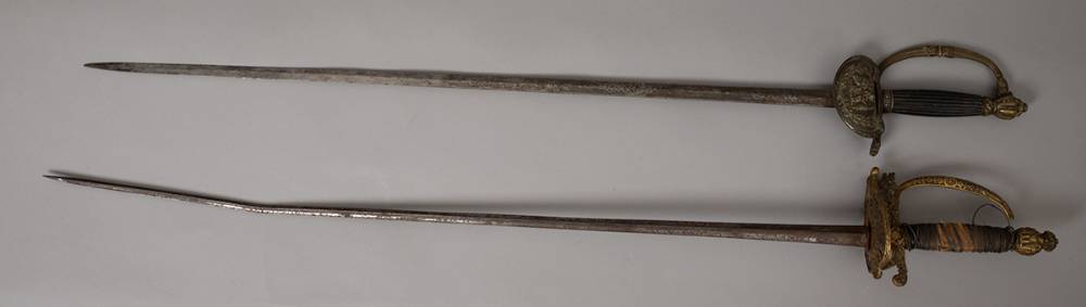 19th century pair of court swords. at Whyte's Auctions