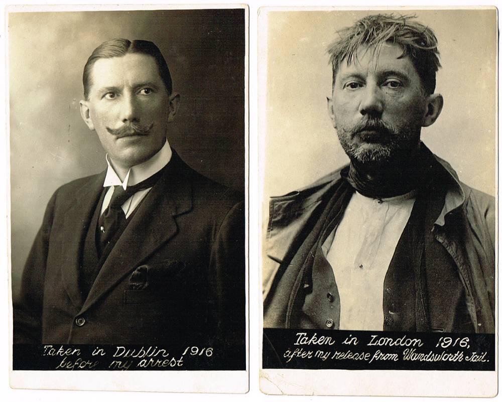 1916 (25 April) The arrest and imprisonment of Alderman James J. Kelly picture postcards. at Whyte's Auctions