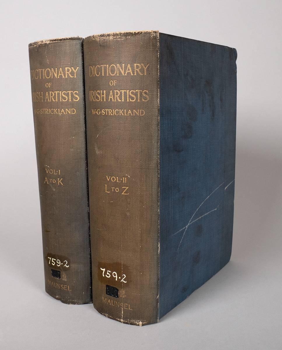 Strickland, Walter G. A Dictionary of Irish Artists at Whyte's Auctions
