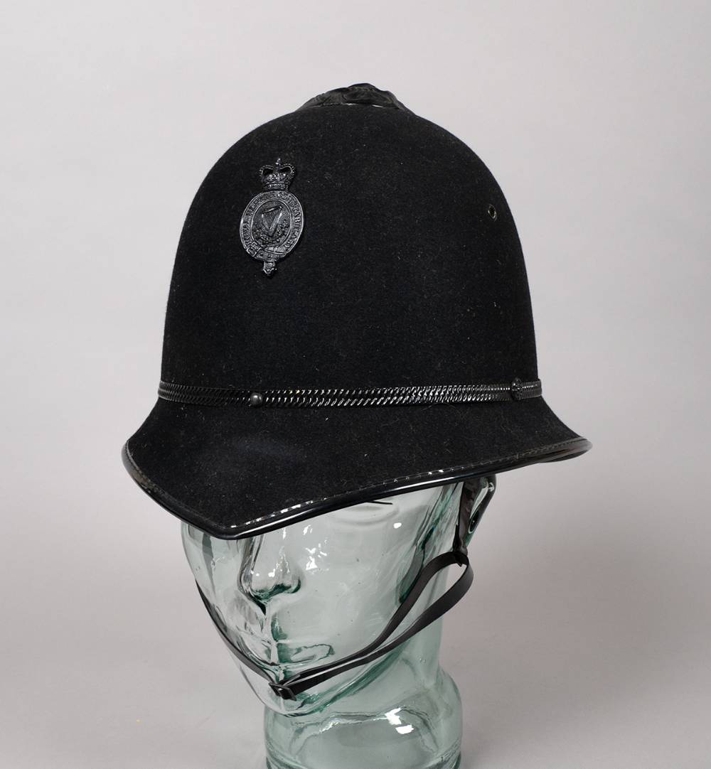 1972 Royal Ulster Constabulary helmet. at Whyte's Auctions