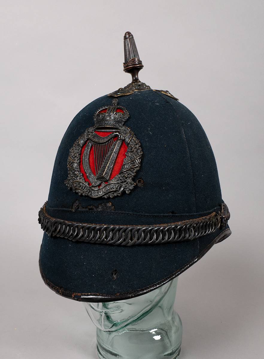 1919. Royal Irish Constabulary helmet . at Whyte's Auctions