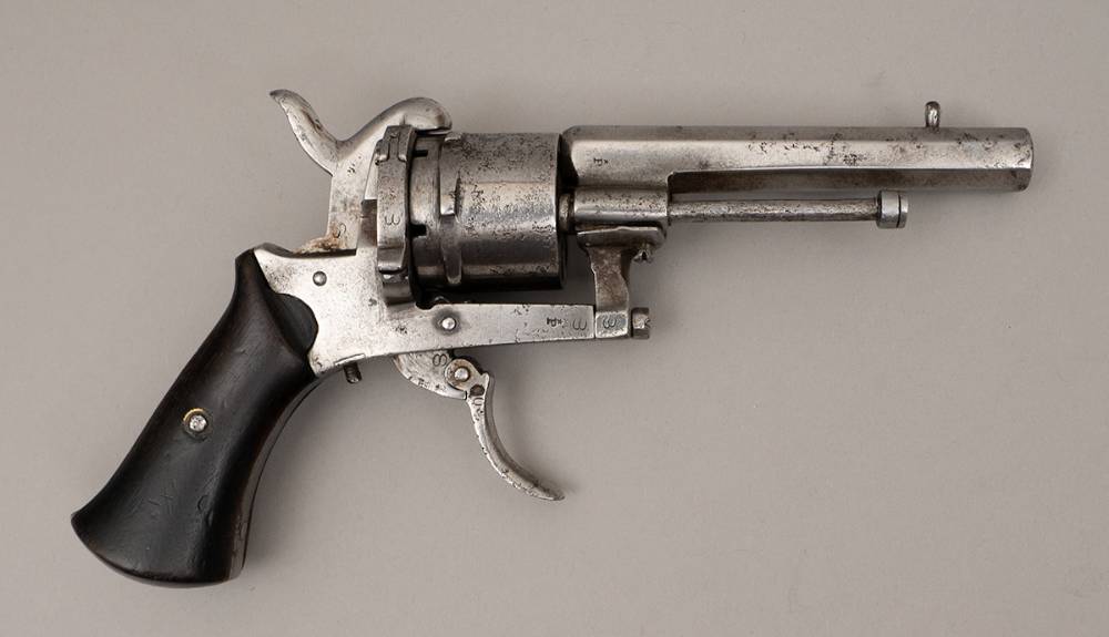 19th century French pocket pistol. at Whyte's Auctions