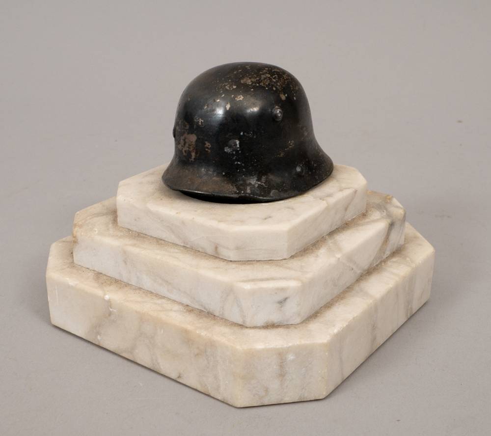 1939-1945. World War II. German helmet Inkwell. at Whyte's Auctions