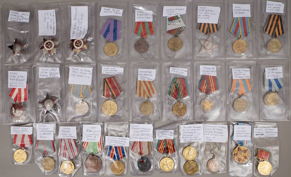 USSR. Collection of World War II and other medals. (29) at Whyte's Auctions