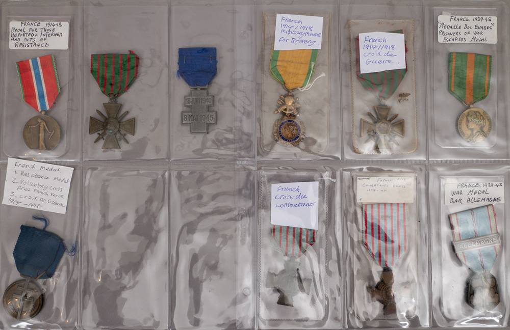 France. Collection of mainly military medals. (9) at Whyte's Auctions