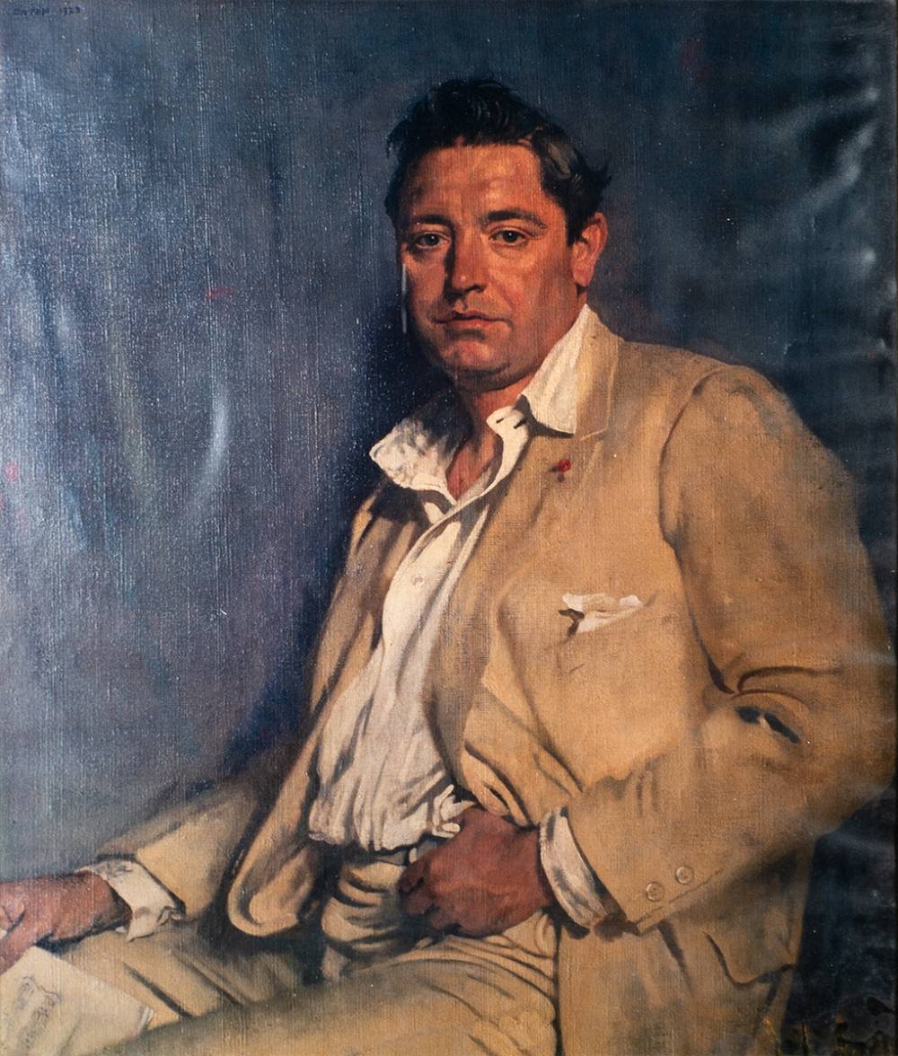 Print of Sir William Orpen's 1923 portrait of John McCormack at Whyte's Auctions