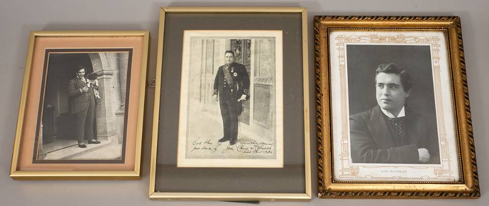 Collection of photographs of John McCormack. (21) at Whyte's Auctions