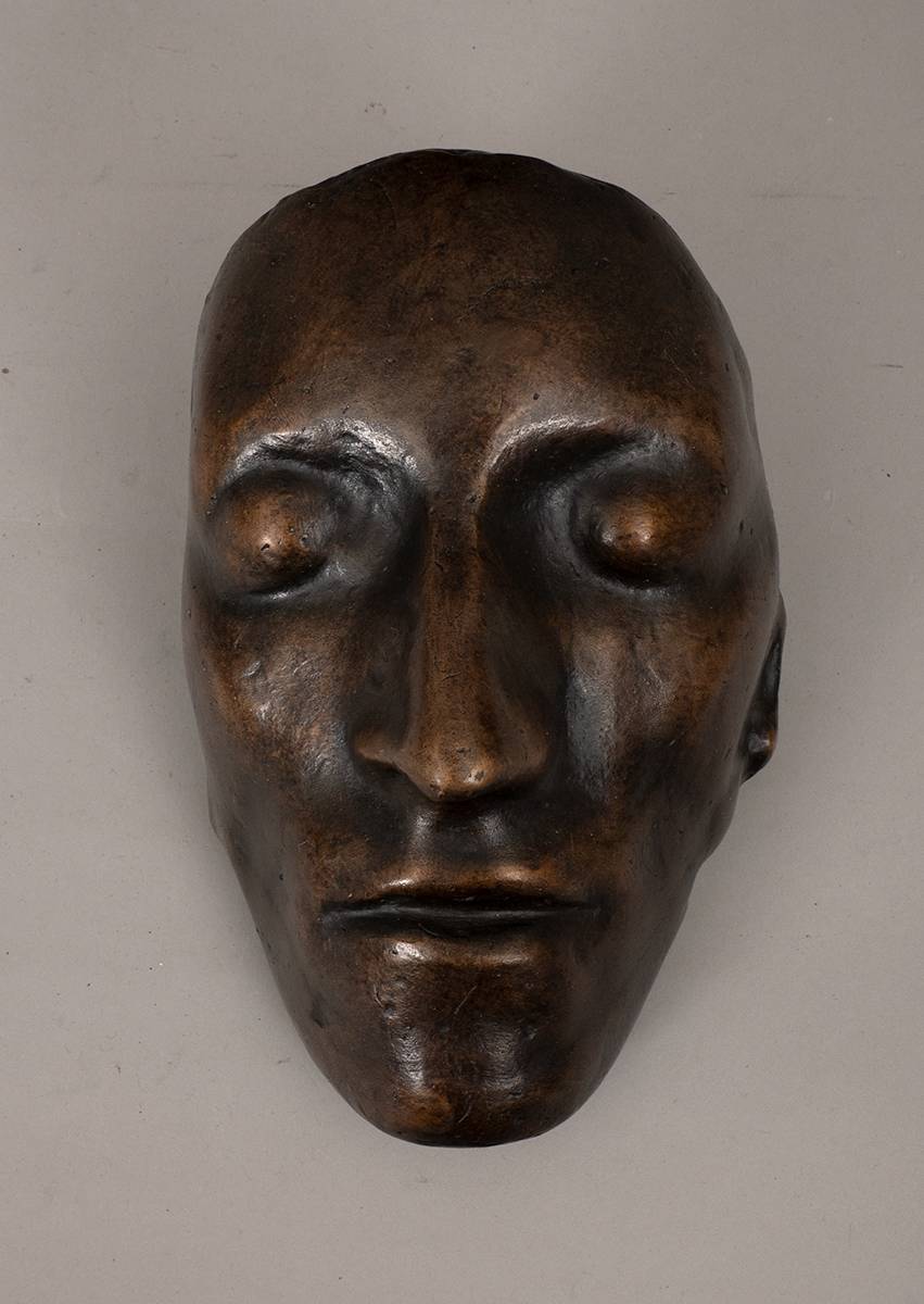 1803. Robert Emmett's  Death Mask in bronze. at Whyte's Auctions