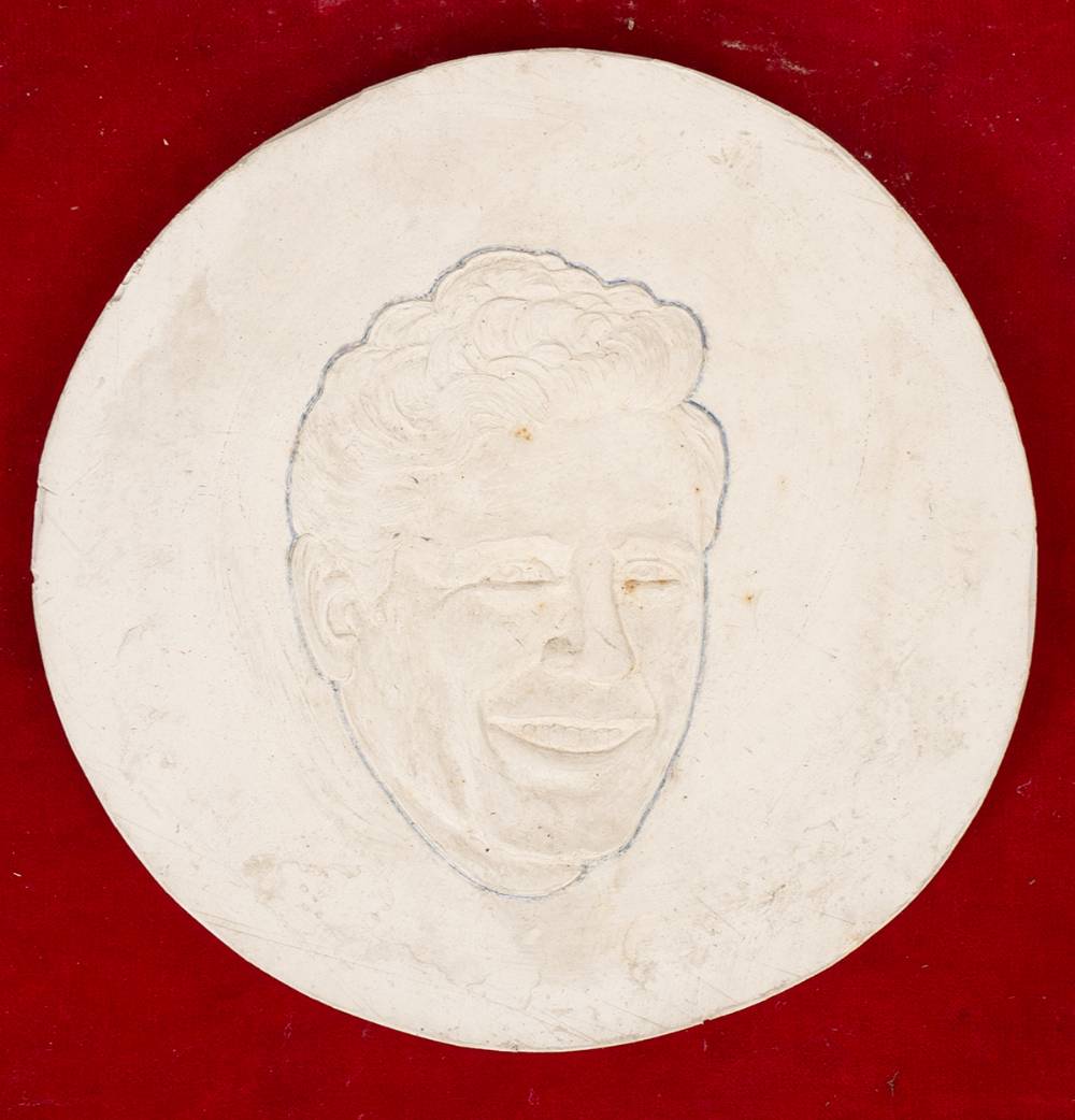 John McCormack portraits in plaster and wood etc. (4) at Whyte's Auctions