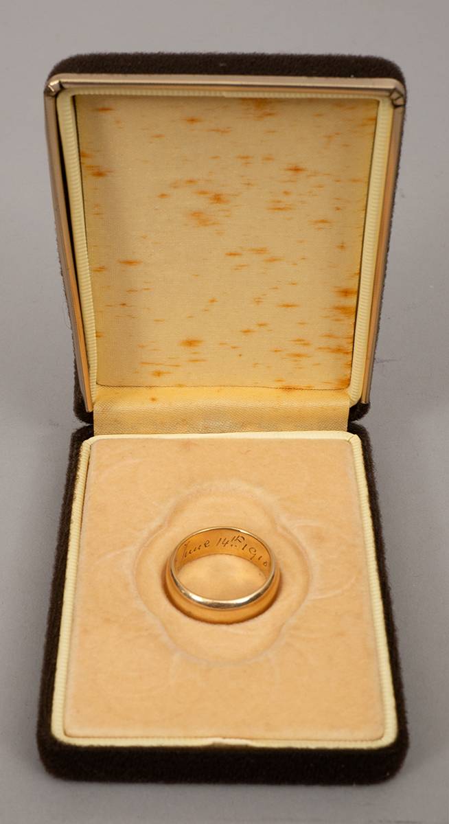 John McCormack's gold ring.