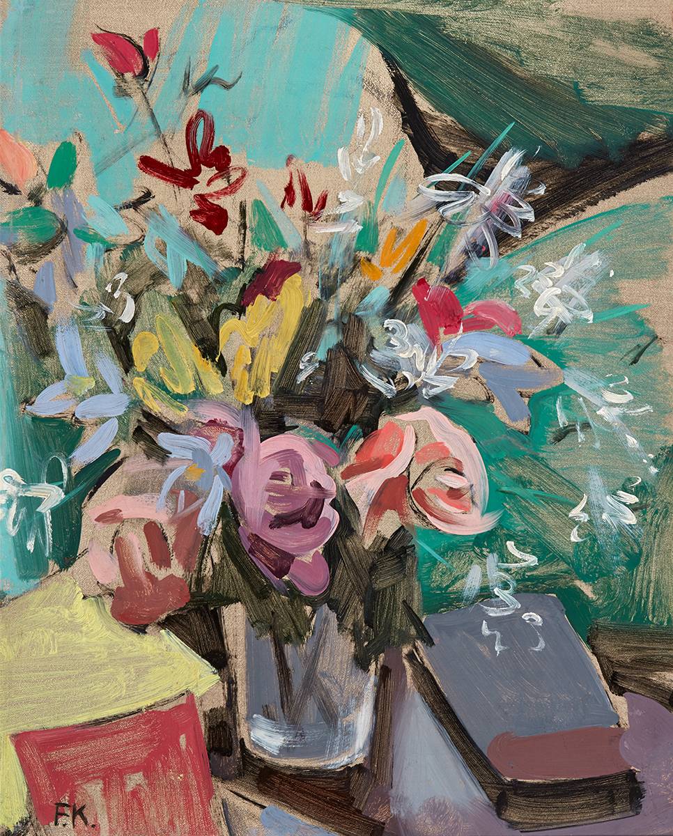 FLOWER PIECE by Frances J. Kelly sold for �3,600 at Whyte's Auctions