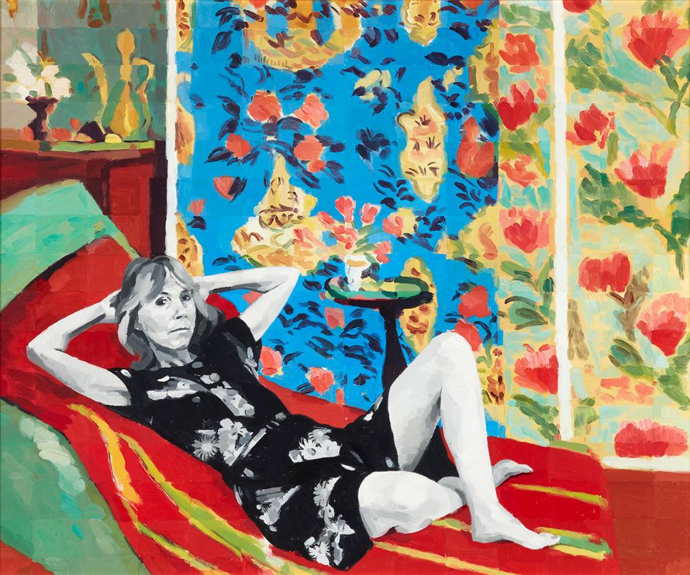 ODALISQUE, AFTER MATISSE, 1998 by Colin Harrison sold for �3,400 at Whyte's Auctions