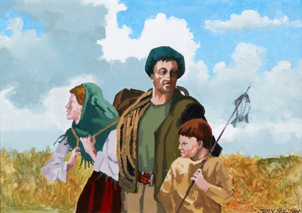 WEST OF IRELAND FAMILY by John Skelton (1923-2009) at Whyte's Auctions