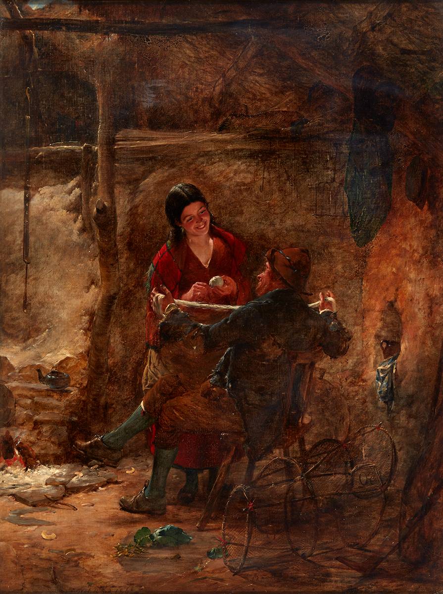 A WHEEDLER, 1862 by Erskine Nicol ARA RSA (1825-1904) at Whyte's Auctions