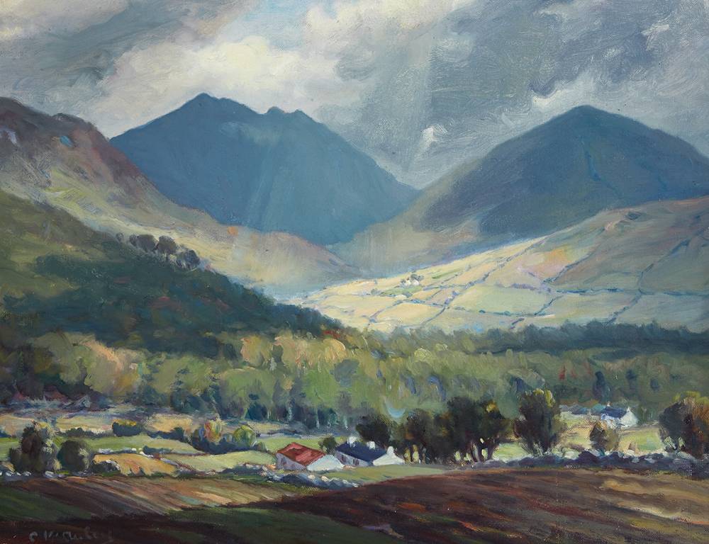 IN THE MOURNES, COUNTY DOWN by Charles J. McAuley sold for �1,400 at Whyte's Auctions