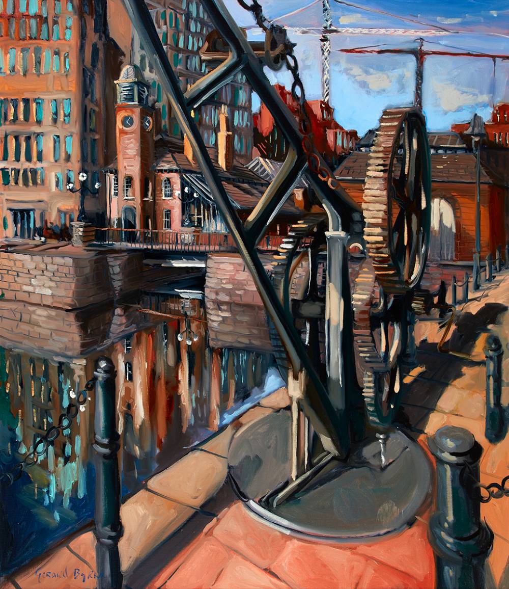 CANAL LOCK, DUBLIN by Gerard Byrne (b.1958) at Whyte's Auctions