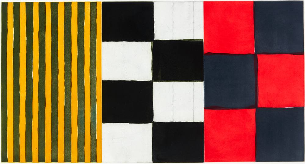 YELLOW RED, 1994 by Sean Scully (b.1945) at Whyte's Auctions