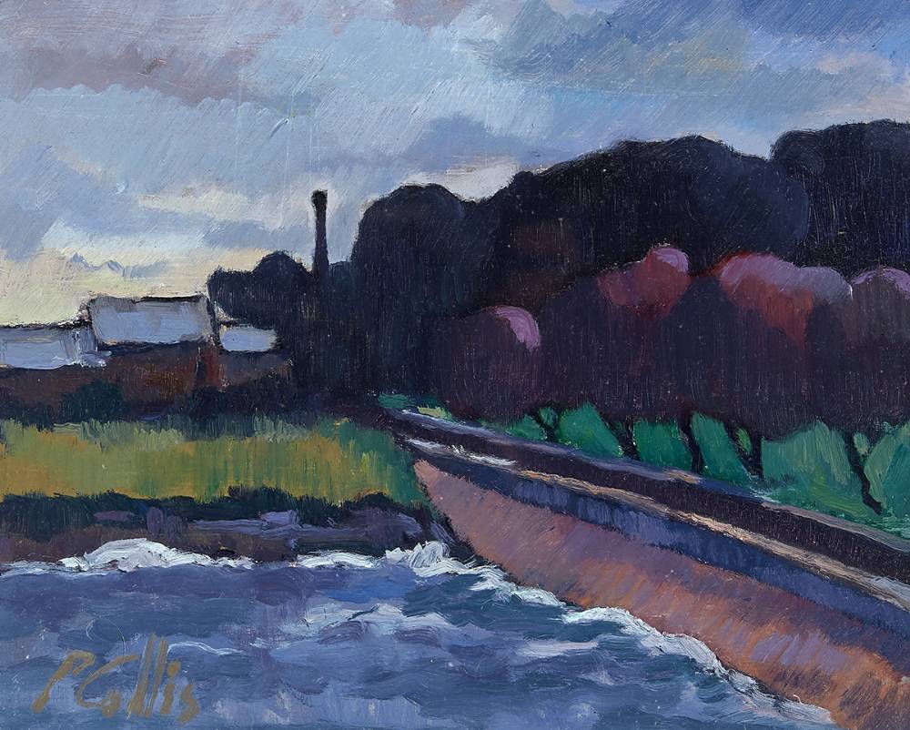 THE SEA AT MONKSTOWN by Peter Collis RHA (1929-2012) at Whyte's Auctions