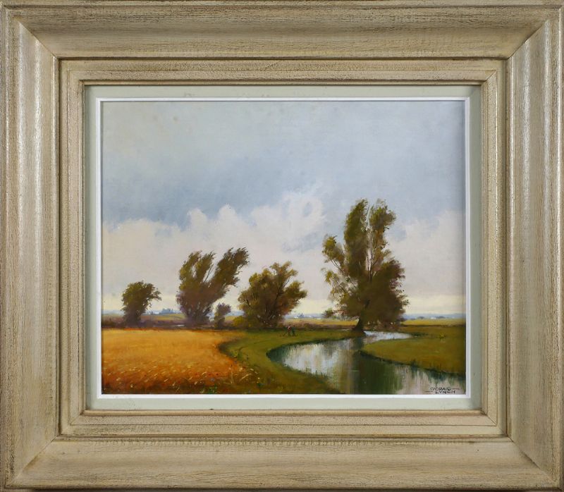 CORNFIELD BY THE FANE, 1986 by Padraig Lynch sold for �500 at Whyte's Auctions
