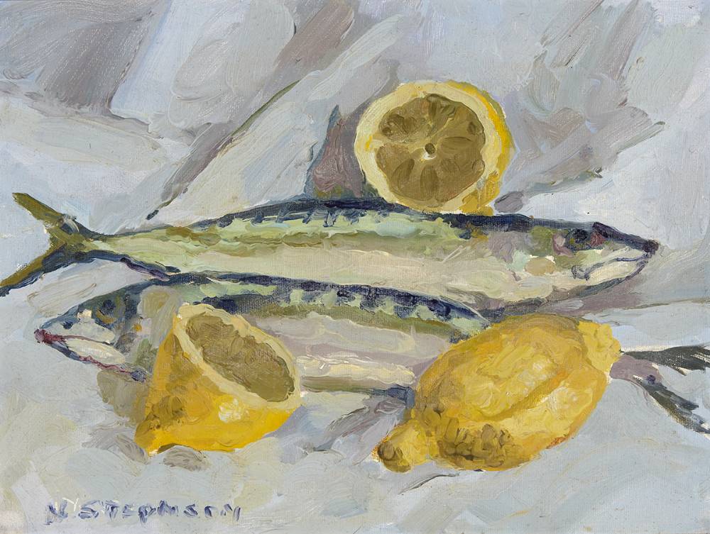 MACKEREL FOR TEA by Nuala Stephenson (1921 - 2010) (1921 - 2010) at Whyte's Auctions