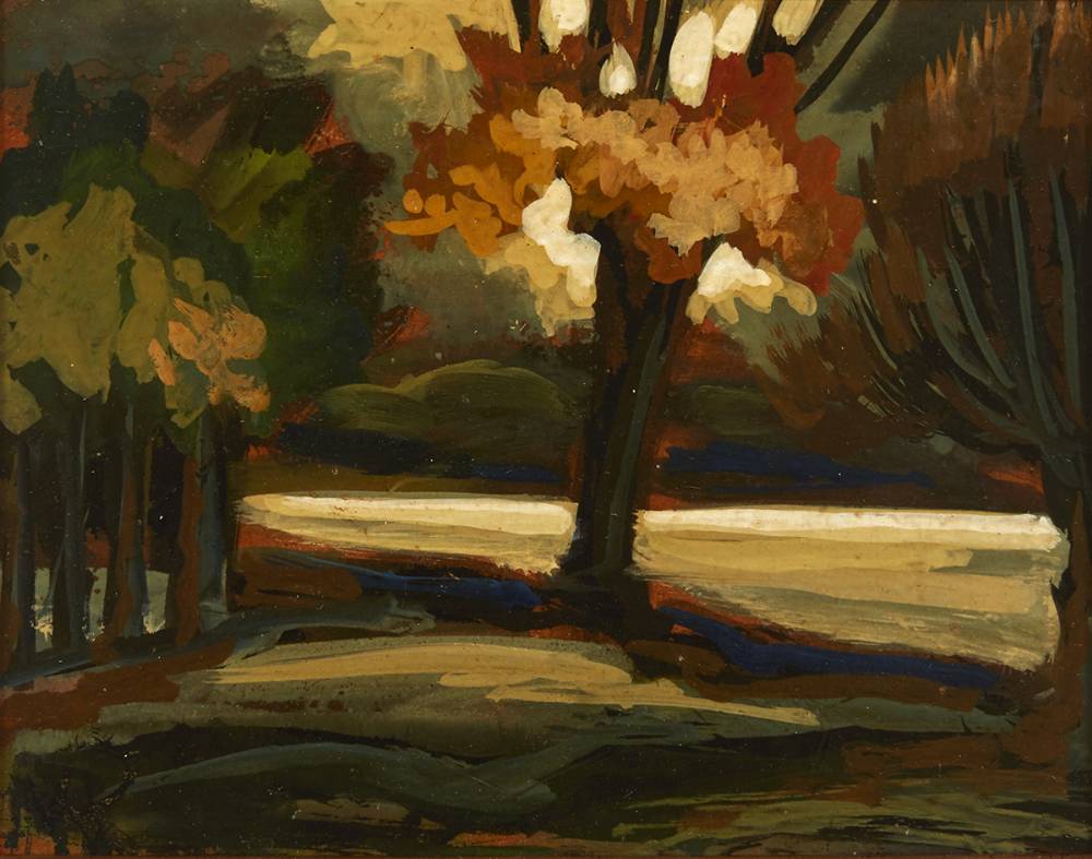 PARK IN BELFAST by Markey Robinson (1918-1999) (1918-1999) at Whyte's Auctions