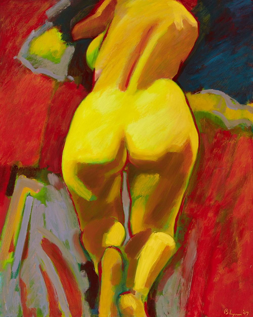 WOMAN KNEELING, 1997 by Bob Lynn (b.1940) at Whyte's Auctions