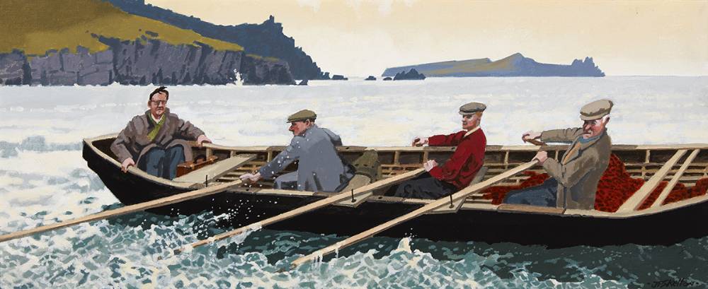 THE PASSENGER, VIA BLASKETS, COUNTY KERRY by John Francis Skelton sold for �2,100 at Whyte's Auctions
