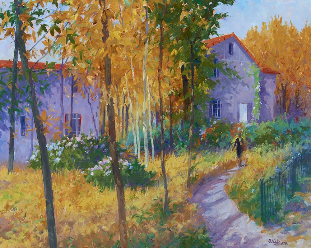 A SUBURBAN AUTUMN by Brett McEntagart sold for �950 at Whyte's Auctions
