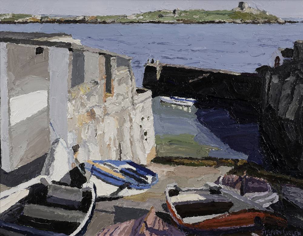 COLIEMORE HARBOUR, DALKEY, COUNTY DUBLIN by Stephen Cullen (b.1959) (b.1959) at Whyte's Auctions