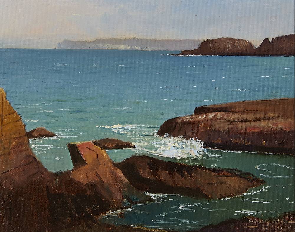 NEAR BALLINTOY, COUNTY ANTRIM by Padraig Lynch (b.1936) at Whyte's Auctions