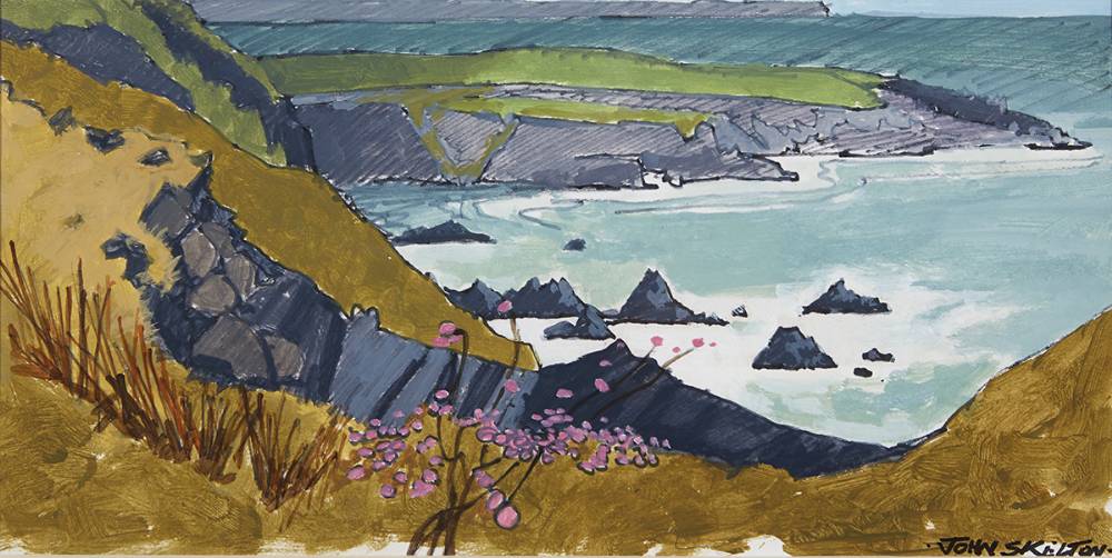 COASTAL LANDSCAPE by John Skelton (1923-2009) at Whyte's Auctions