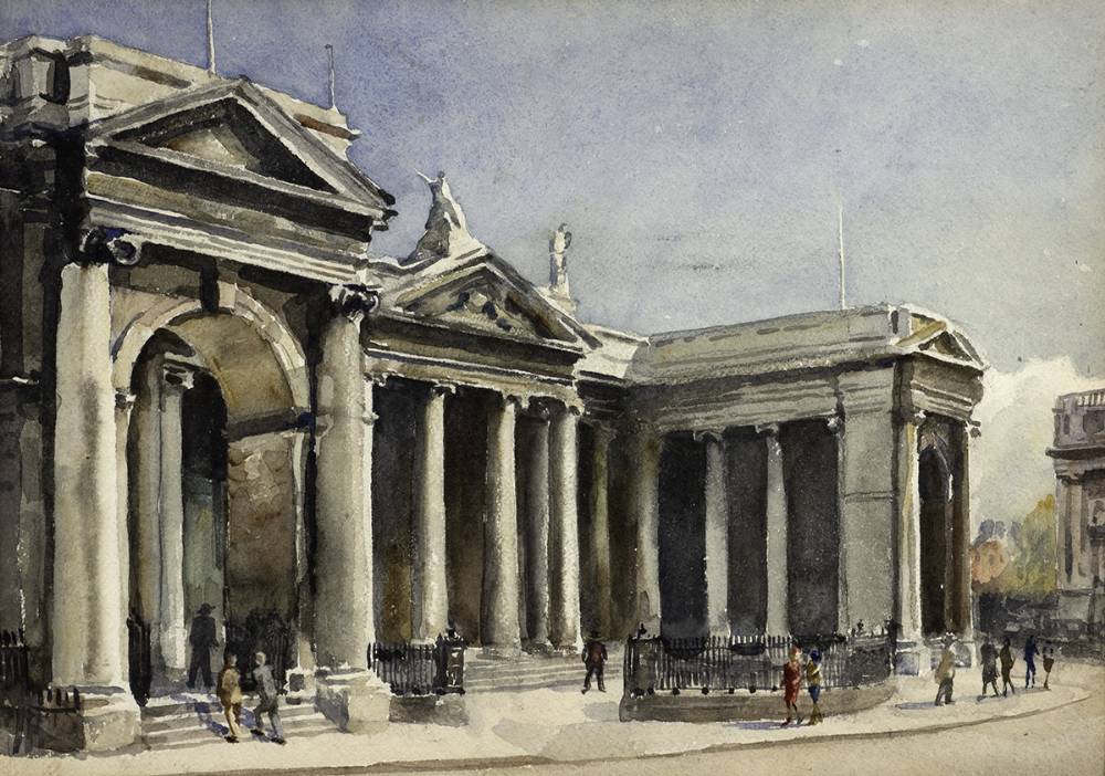 BANK OF IRELAND, COLLEGE GREEN, DUBLIN by Ralph Duck  at Whyte's Auctions