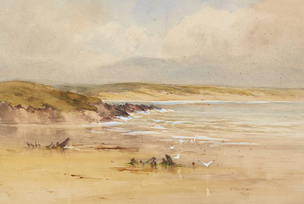 DOWNING'S BAY, COUNTY DONEGAL by William Bingham McGuinness sold for �300 at Whyte's Auctions