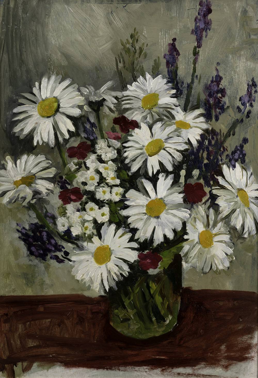 WHITE FLOWER ARRANGEMENT by Nuala Stephenson (1921 - 2010) at Whyte's Auctions