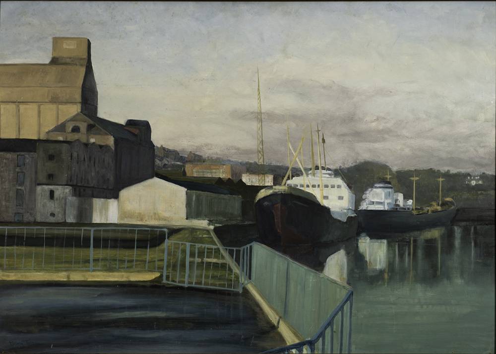 QUAYS, DERRY CITY by Barry Turton  at Whyte's Auctions