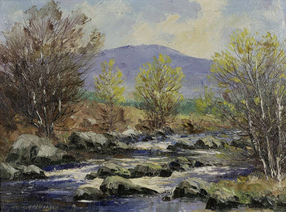 BIRCH TREES, KIPPURE, COUNTY WICKLOW by Fergus O'Ryan RHA (1911-1989) at Whyte's Auctions