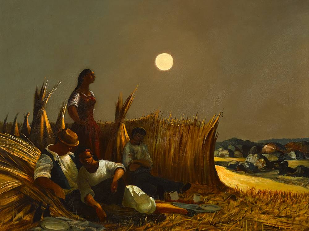 HARVESTERS PICNIC by Daniel O'Neill sold for �36,000 at Whyte's Auctions