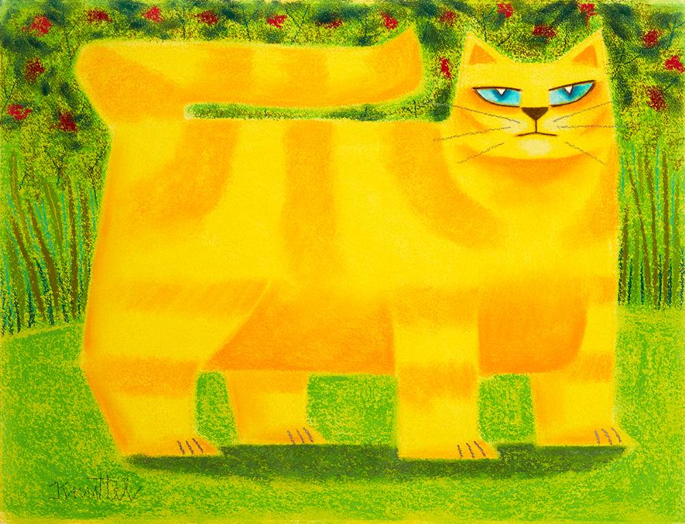 MR. CAT by Graham Knuttel (b.1954) at Whyte's Auctions