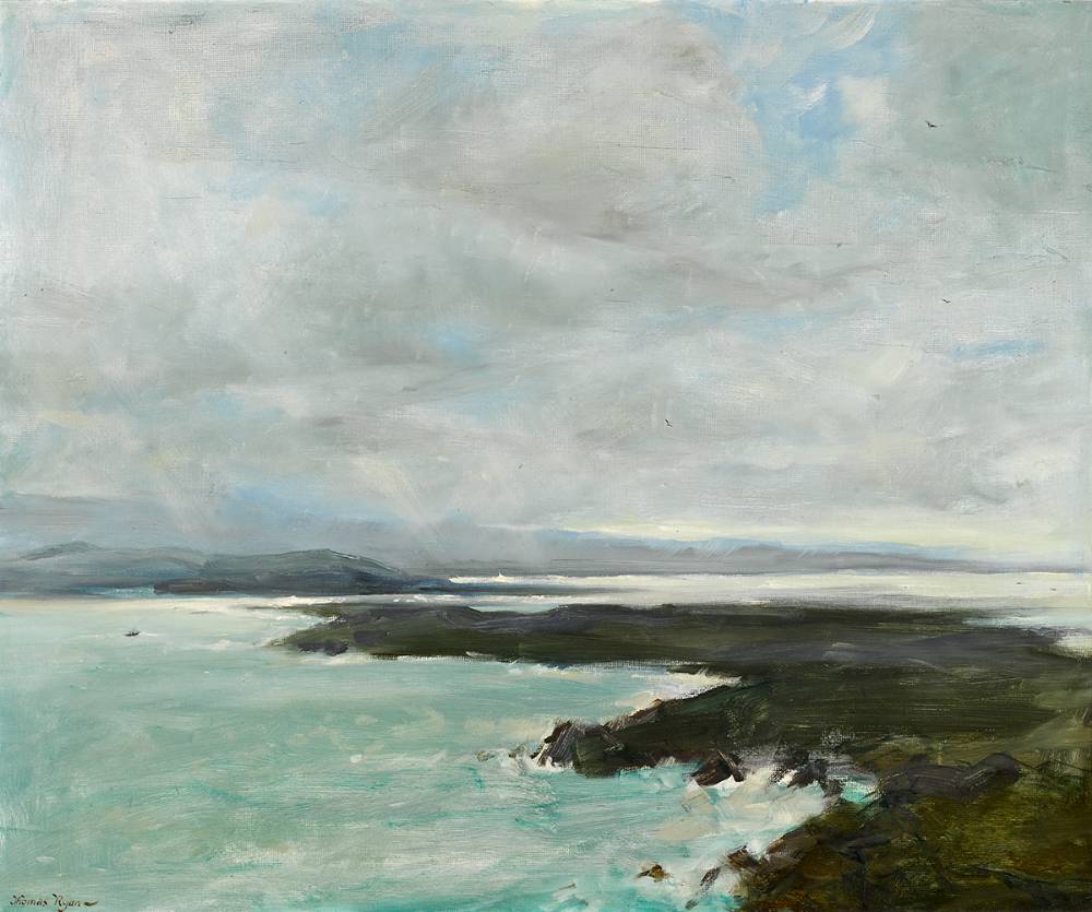 WESTERN SEABOARD, 1980 by Thomas Ryan sold for 3,000 at Whyte's Auctions